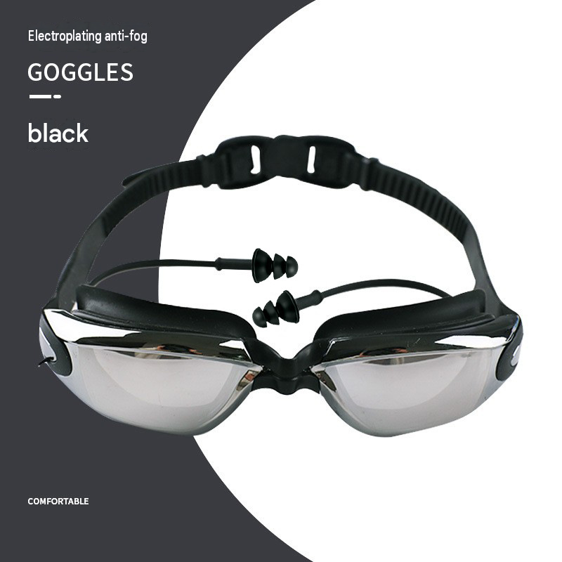 Swim Goggles Anti Fog Uv - Swimming Goggles for Adults, Anti-Fog &