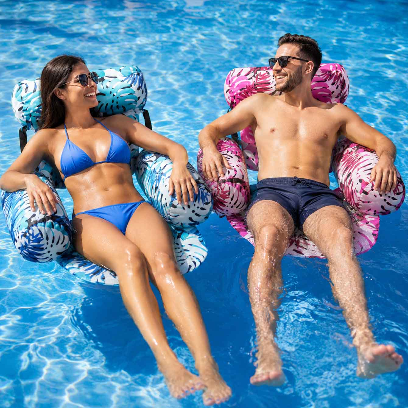1PC Pool Floats Inflatable Flo - Pool Lounger Inflatable review and price