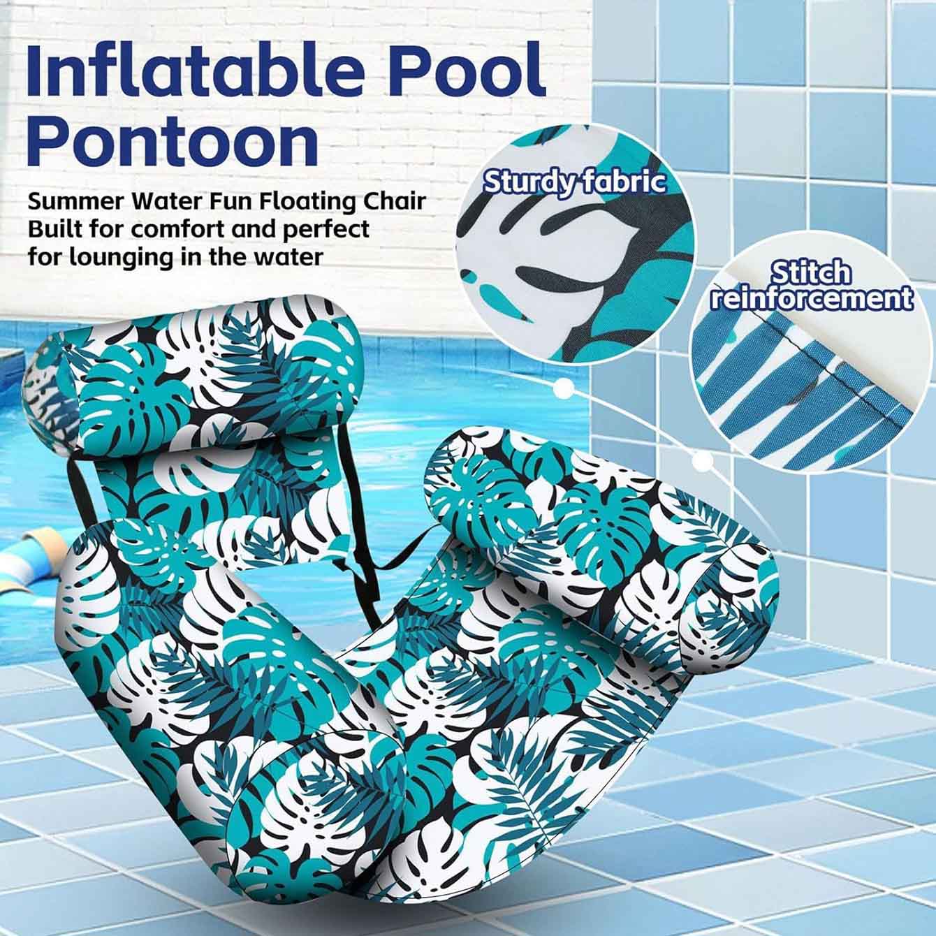 1PC Pool Floats Inflatable Flo - Pool Lounger Inflatable review and price