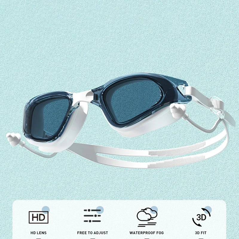 1Pair Of Adult New Anti-fog Sw - Swim Goggles Anti Fog Uv review and price