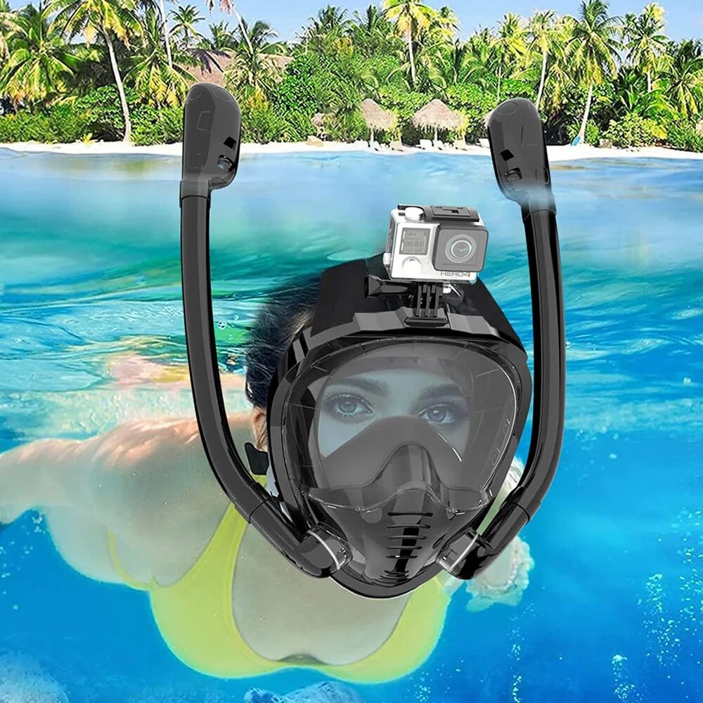 Full Face Snorkel Mask 180°Pan - Snorkel Mask Full Face review and price