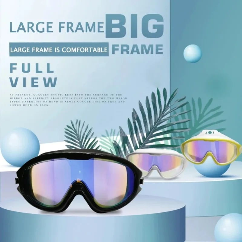 Mirrored Adult Swim Goggles –  - Swim Goggles Anti Fog Uv review and price