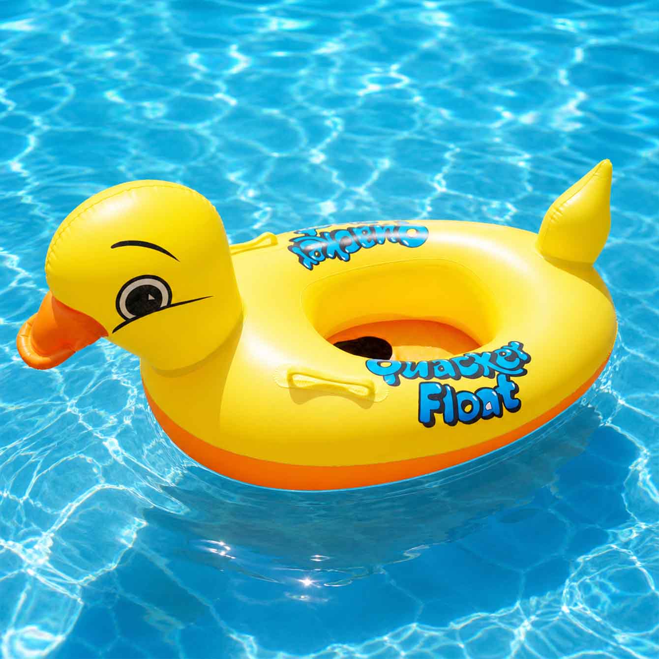 1PC Inflatable Duck Pool Float - Pool Float Ring Inflatable review and price