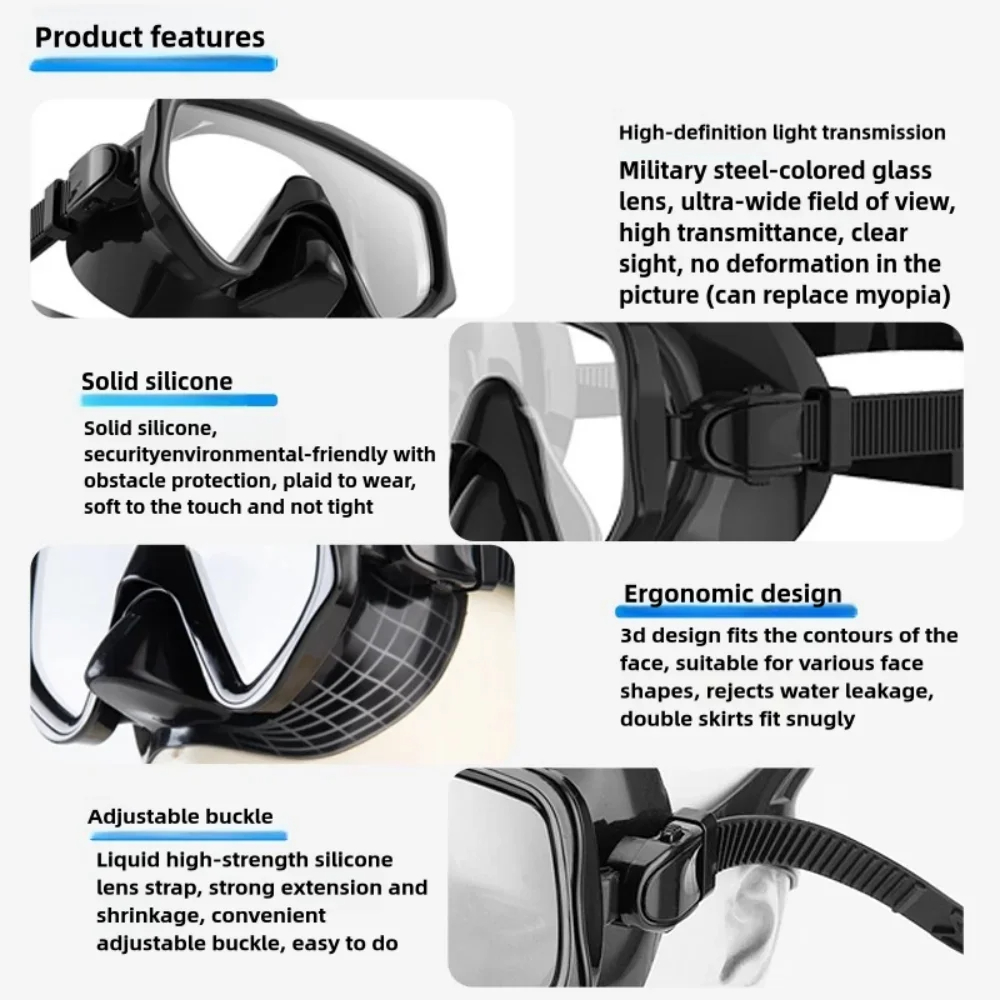 Scuba Diving Mask Snorkel Set  - Snorkel Mask Full Face review and price