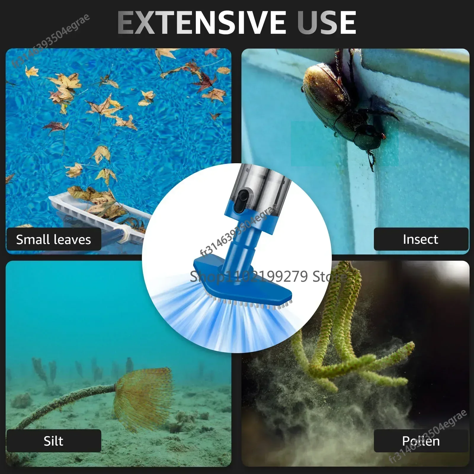 Rechargeable Portable Handheld - Pool Vacuum Manual review and price