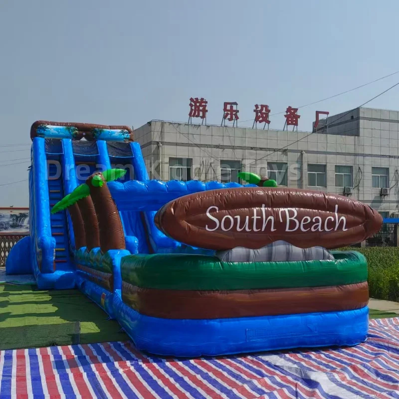 Commercial Tropical Beach Infl - Water Slide Inflatable review and price