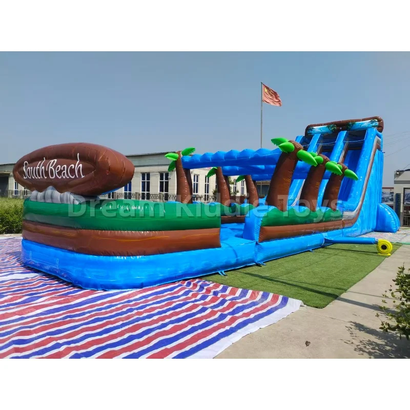 Commercial Tropical Beach Infl - Water Slide Inflatable review and price