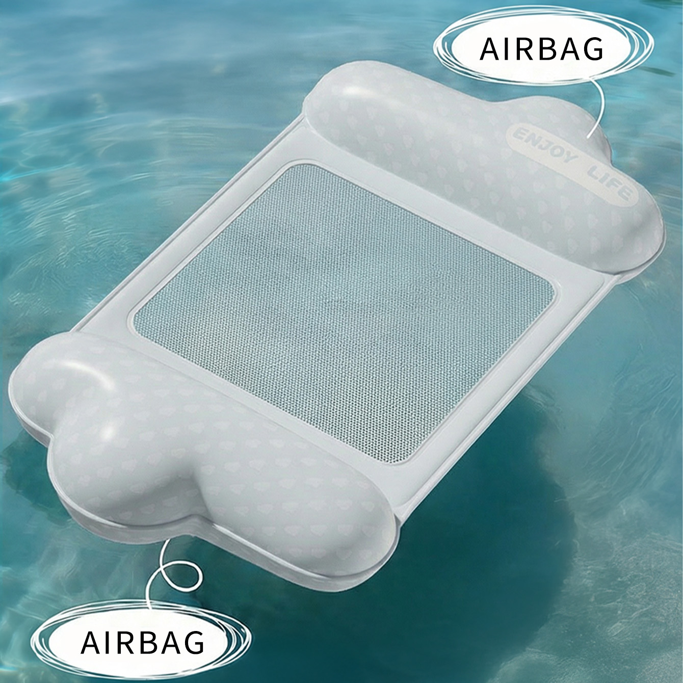 1PC Inflatable Pool Float Loun - Pool Lounger Inflatable review and price