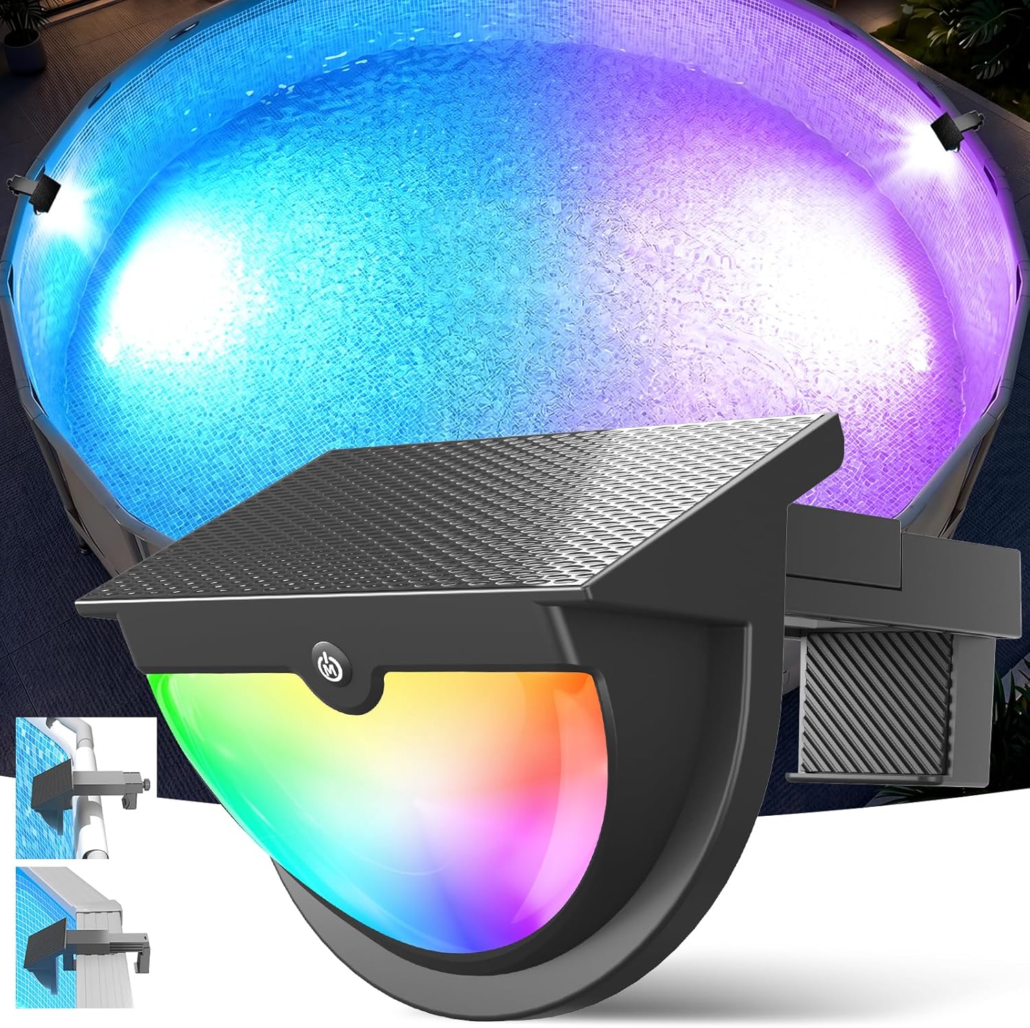 Solar Pool Lights All Season M - Pool Light Solar Rechargeable review and price