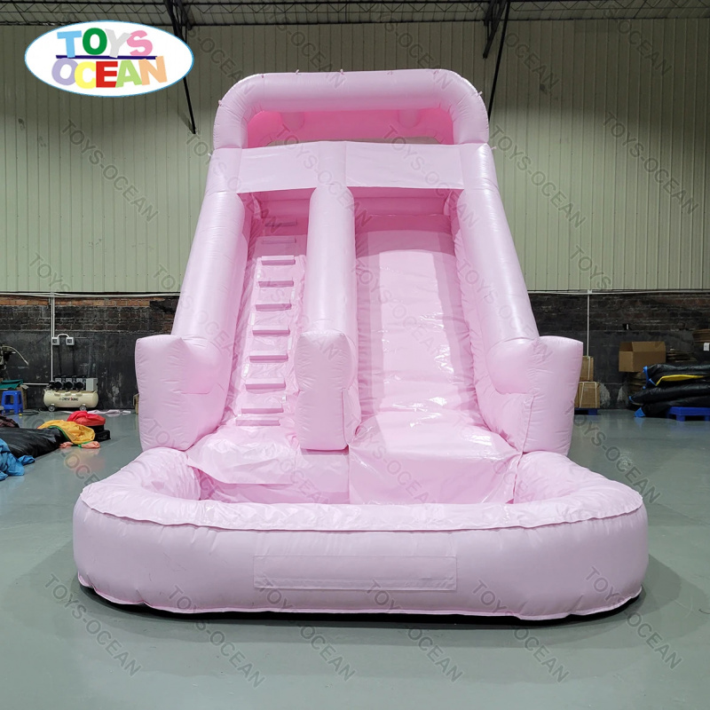 Commercial Grade Pink Double L - Water Slide Inflatable review and price