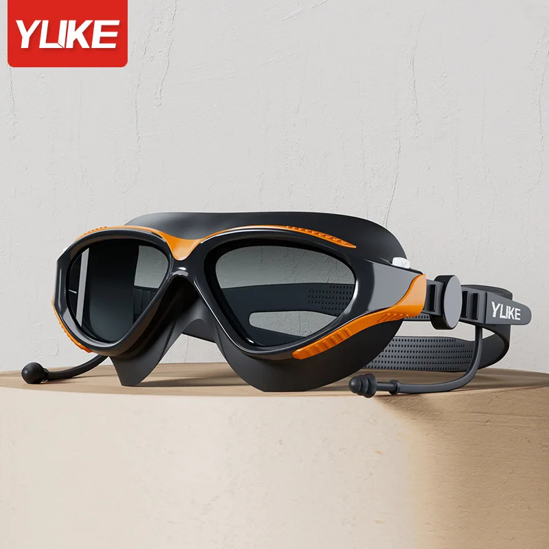 Big Frame Professional HD Anti - Swim Goggles Anti Fog Uv review and price
