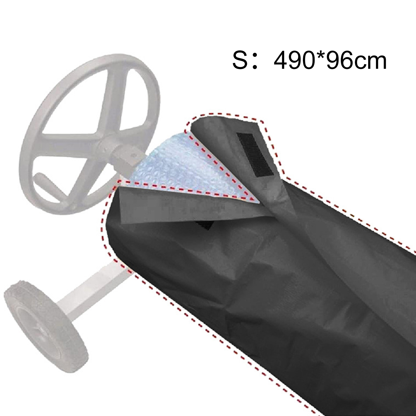 Pool Solar Reel Cover Protecti - Pool Cover Waterproof review and price