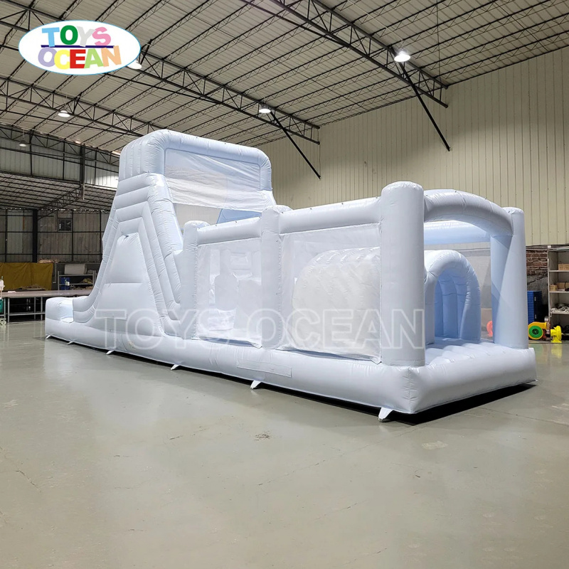 White Inflatable Water Slide w - Water Slide Inflatable review and price