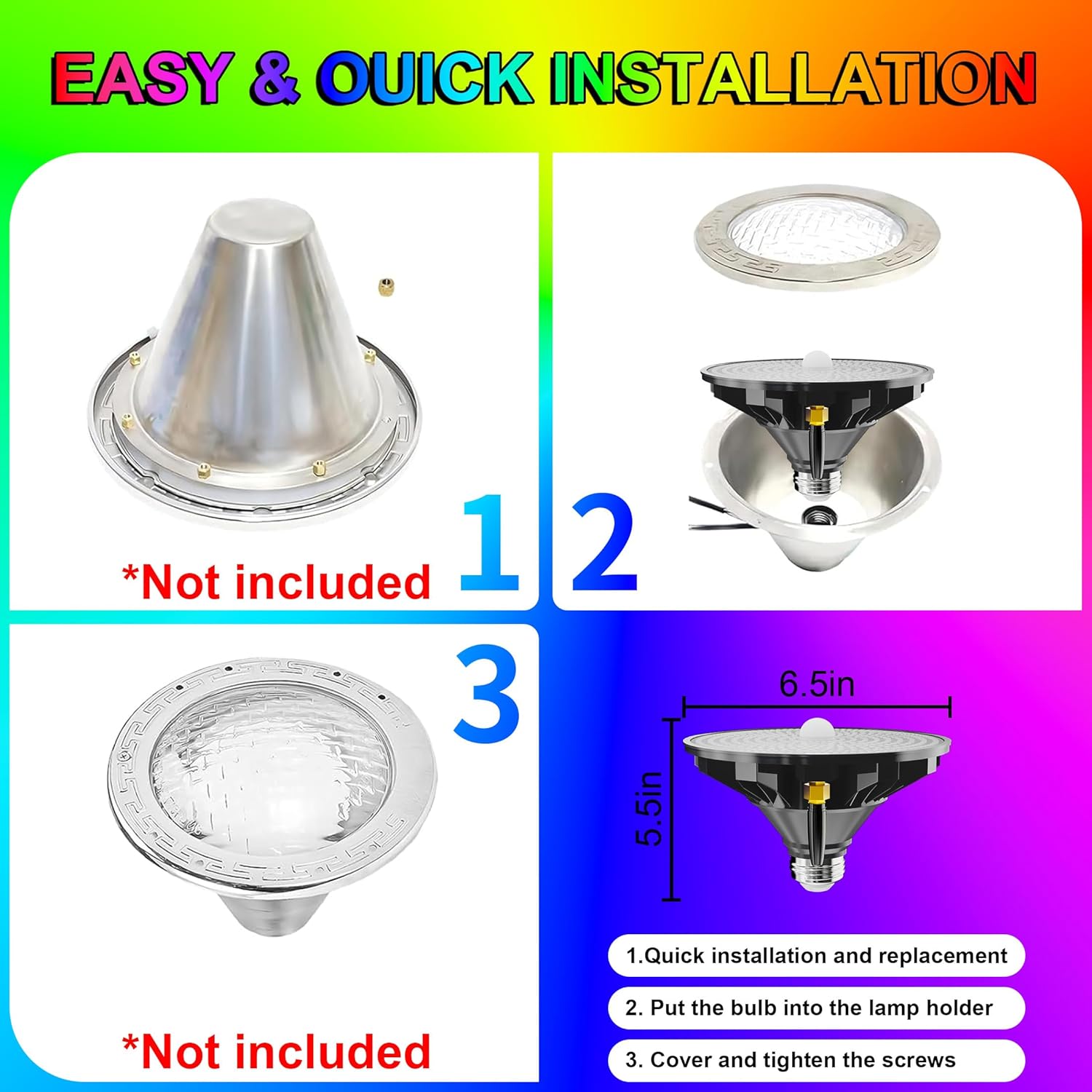 Solar Pool Lights All Season M - Pool Light Solar Rechargeable review and price