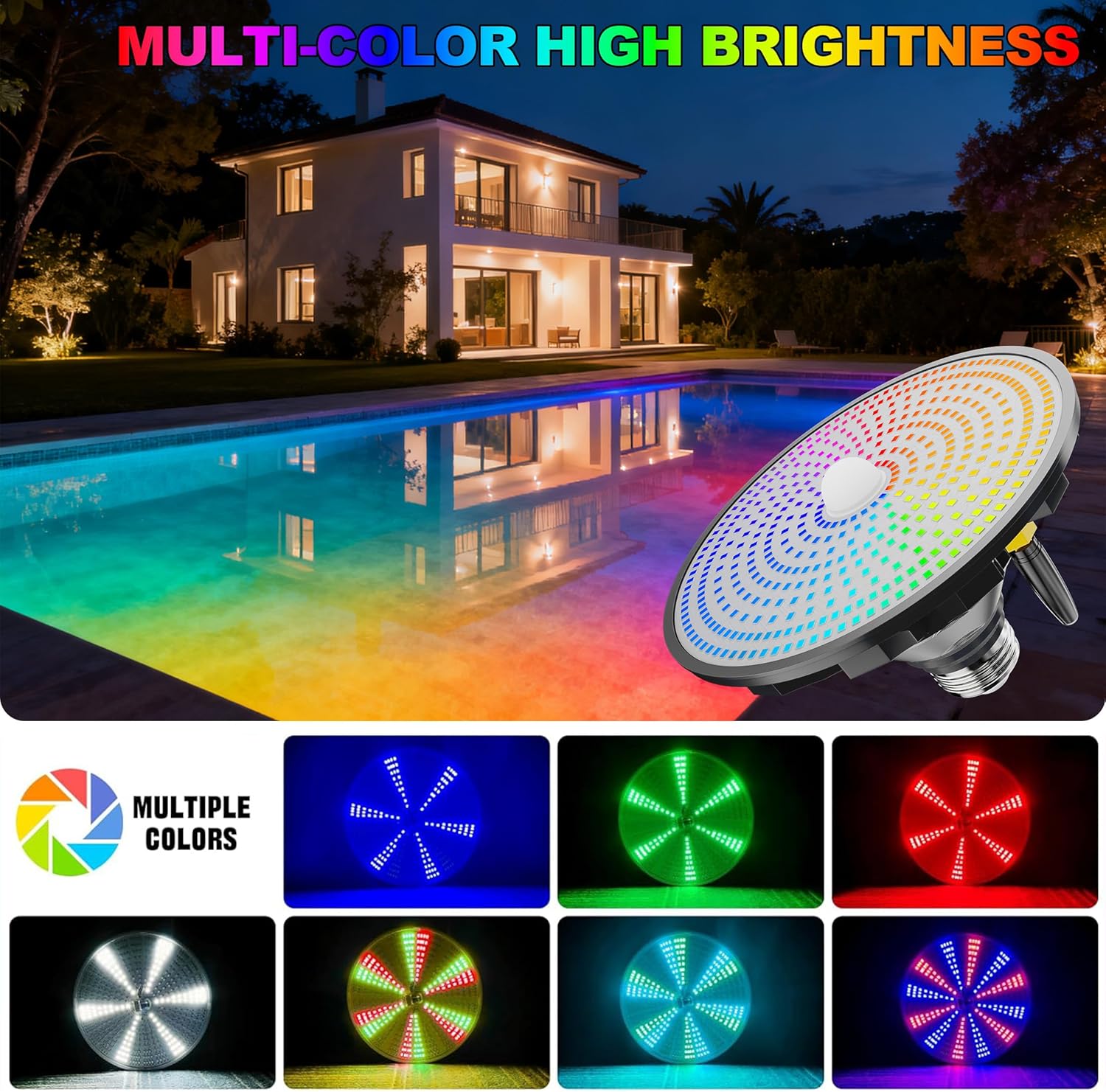Solar Pool Lights All Season M - Pool Light Solar Rechargeable review and price