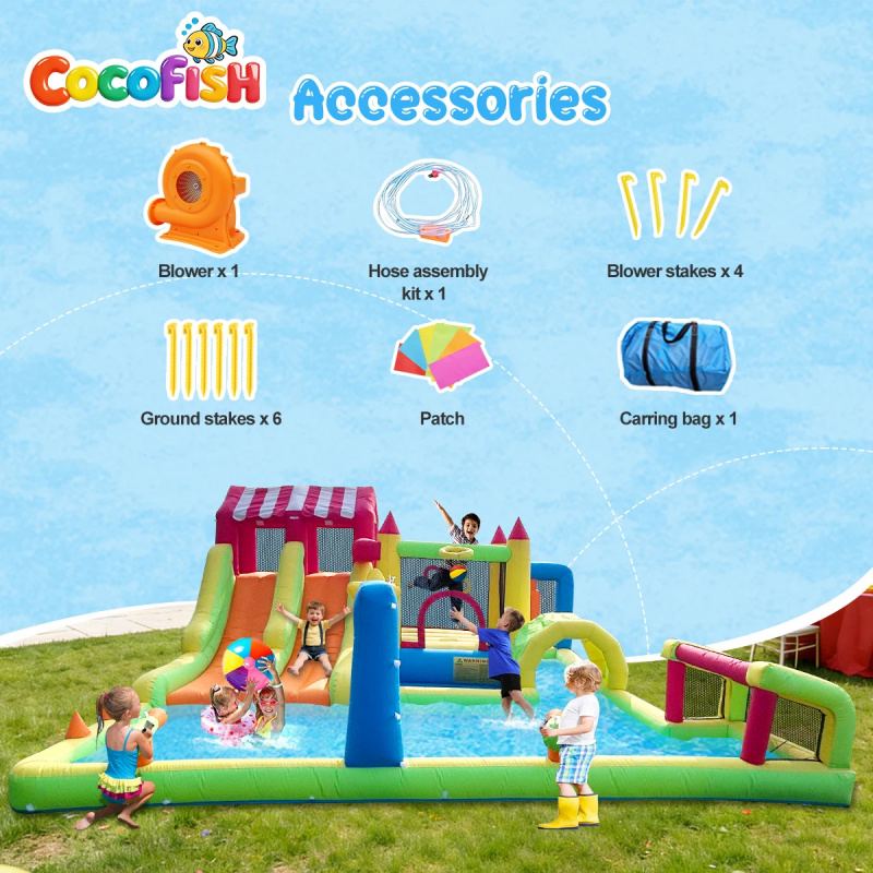 Cocofish Cocofish Backyard Sum - Water Slide Inflatable review and price