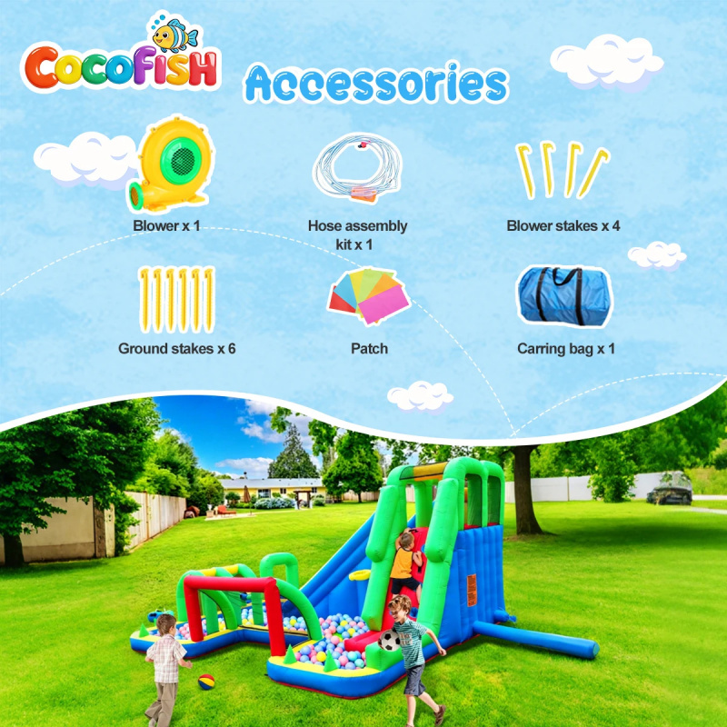 Cocofish Large Inflatable Wate - Water Slide Inflatable review and price