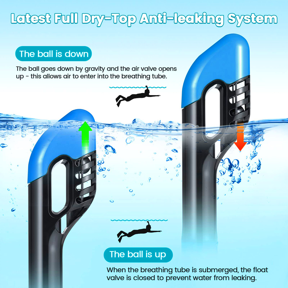 Full Face Snorkel Mask with La - Snorkel Mask Full Face review and price