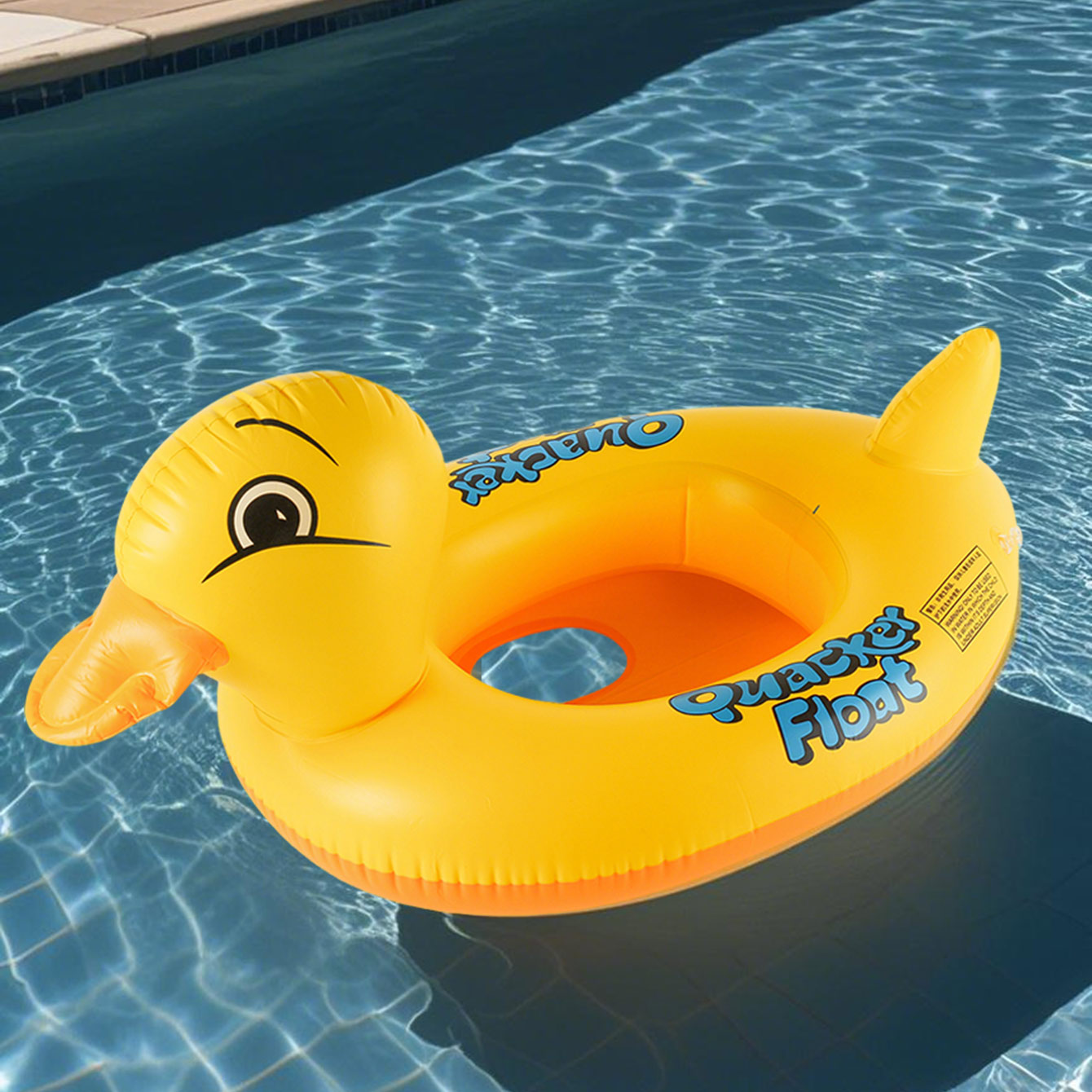 1PC Duck-shaped Thickened Infl - Pool Float Ring Inflatable review and price