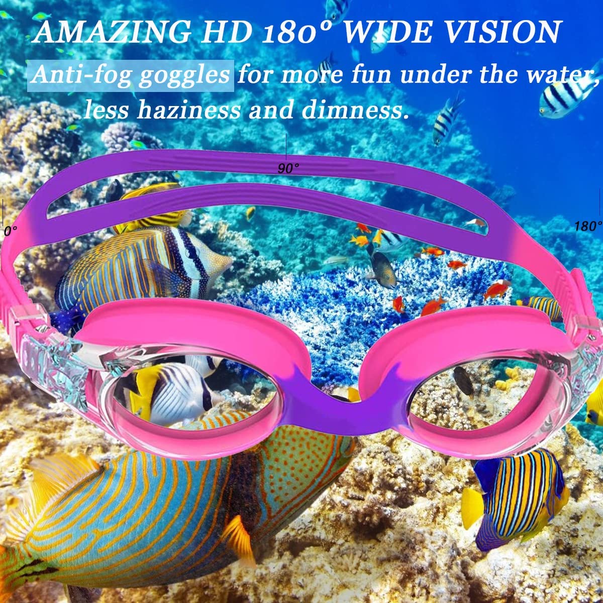 Swimming Goggles For Kids Yout - Swim Goggles Anti Fog Uv review and price