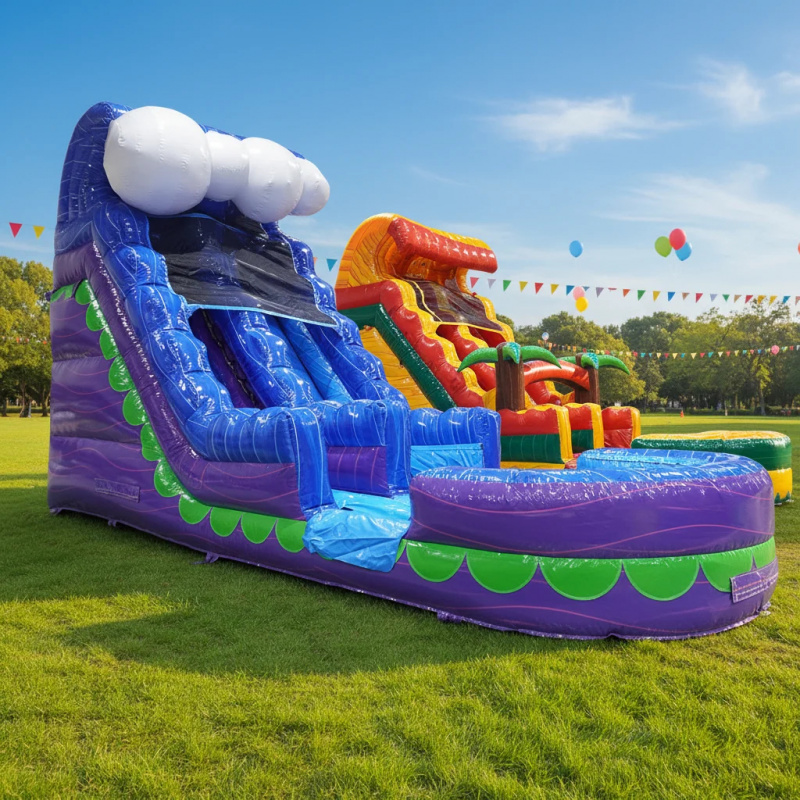 Commercial Backyard Slide Rent - Water Slide Inflatable review and price