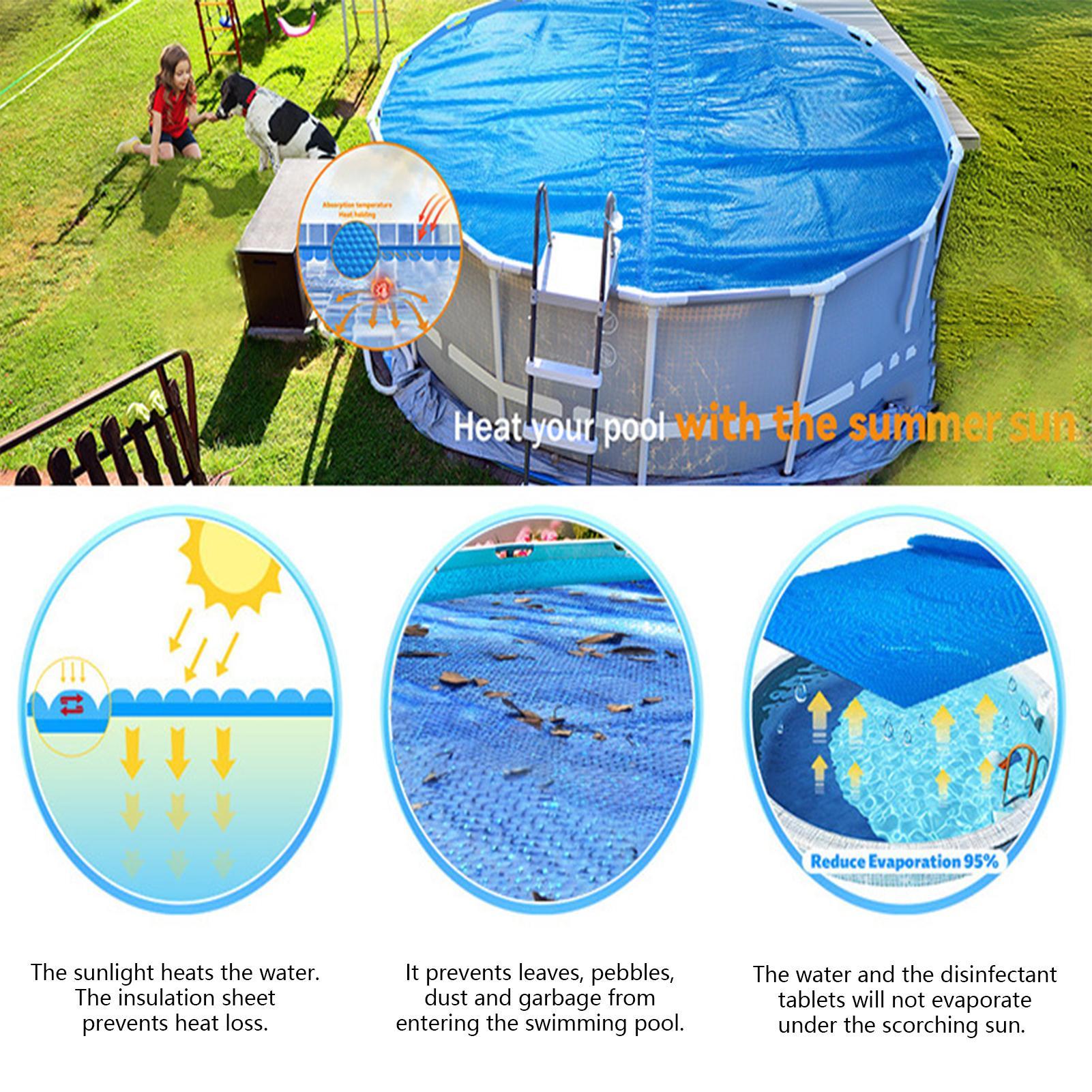 PE Round Pool Cover Waterproof - Pool Cover Waterproof review and price