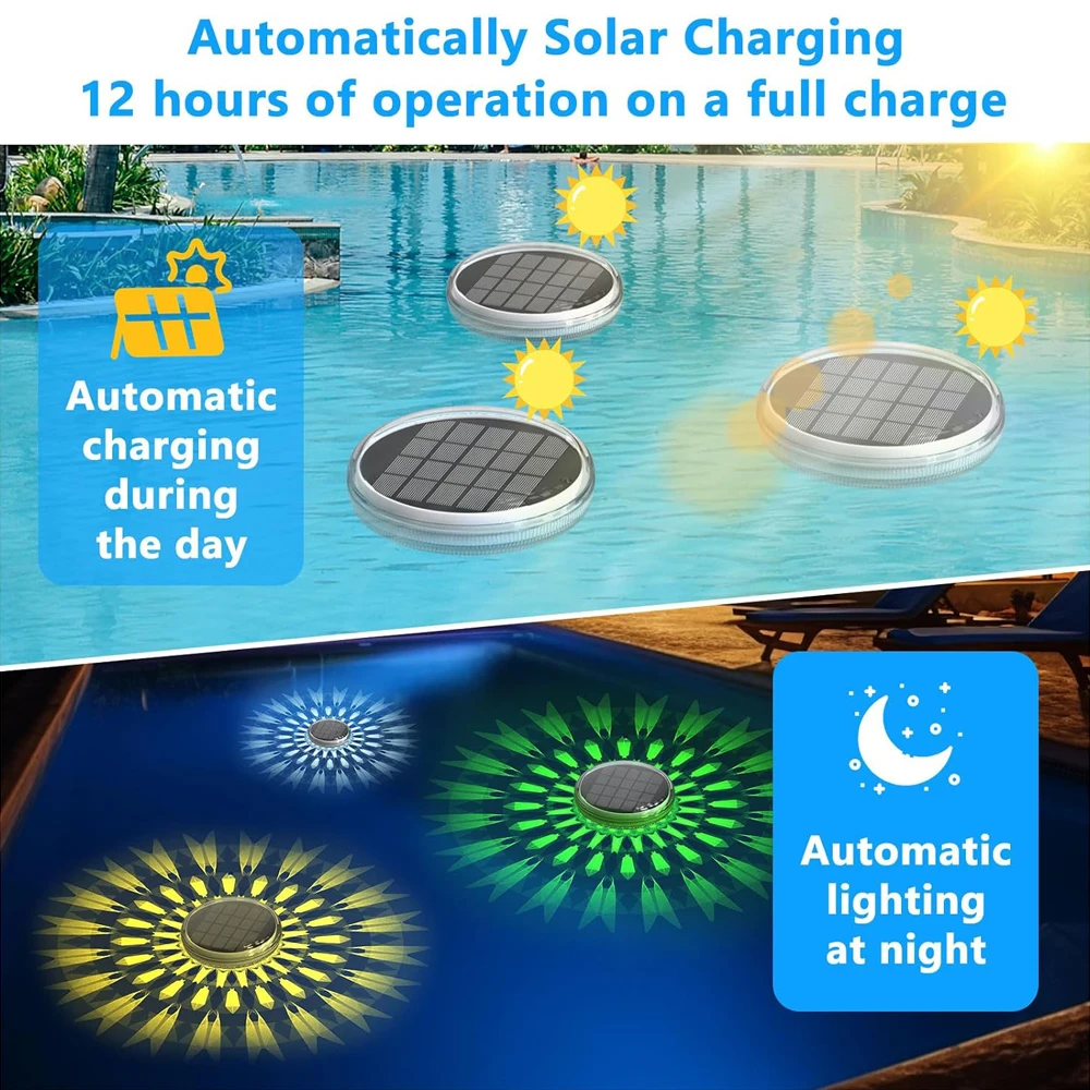 Nice Solar Rechargeable Floati - Pool Light Solar Rechargeable review and price