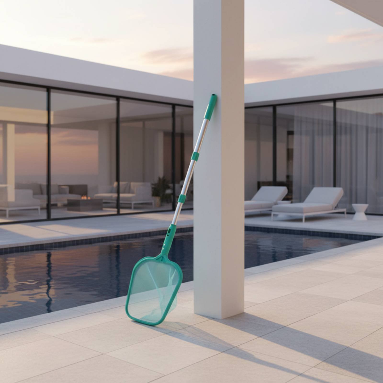 Pool Foliage Net with Pole Adj - Pool Skimmer Net review and price