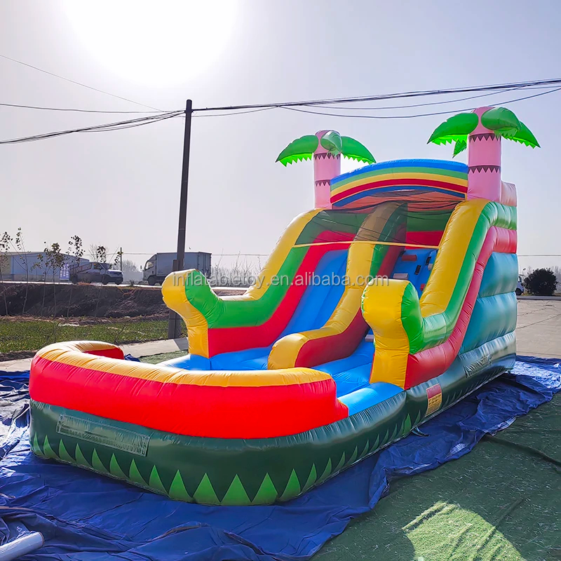 Durable  PVC Commercial Inflat - Water Slide Inflatable review and price