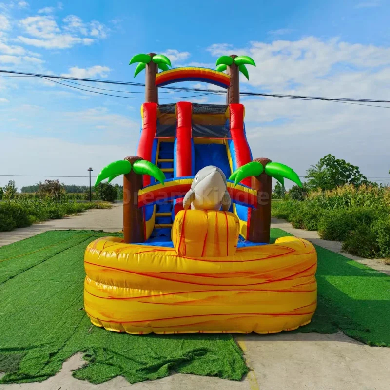 Durable  PVC Commercial Inflat - Water Slide Inflatable review and price