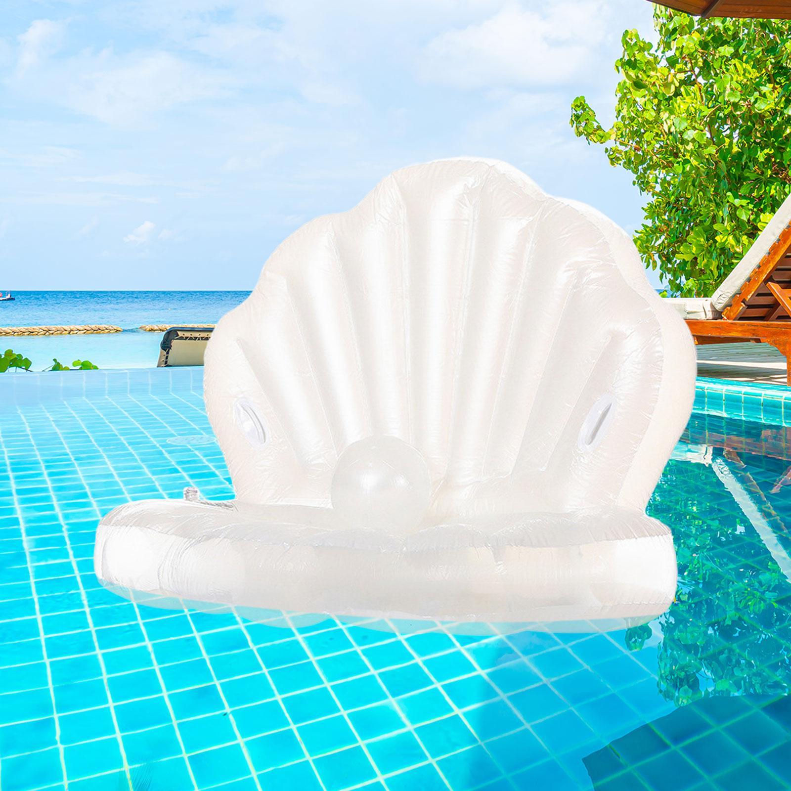 Inflatable Seashell Water Chai - Pool Lounger Inflatable review and price