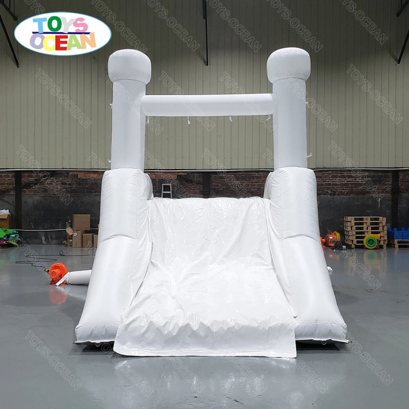 Custom Backyard White Water Sl - Water Slide Inflatable review and price