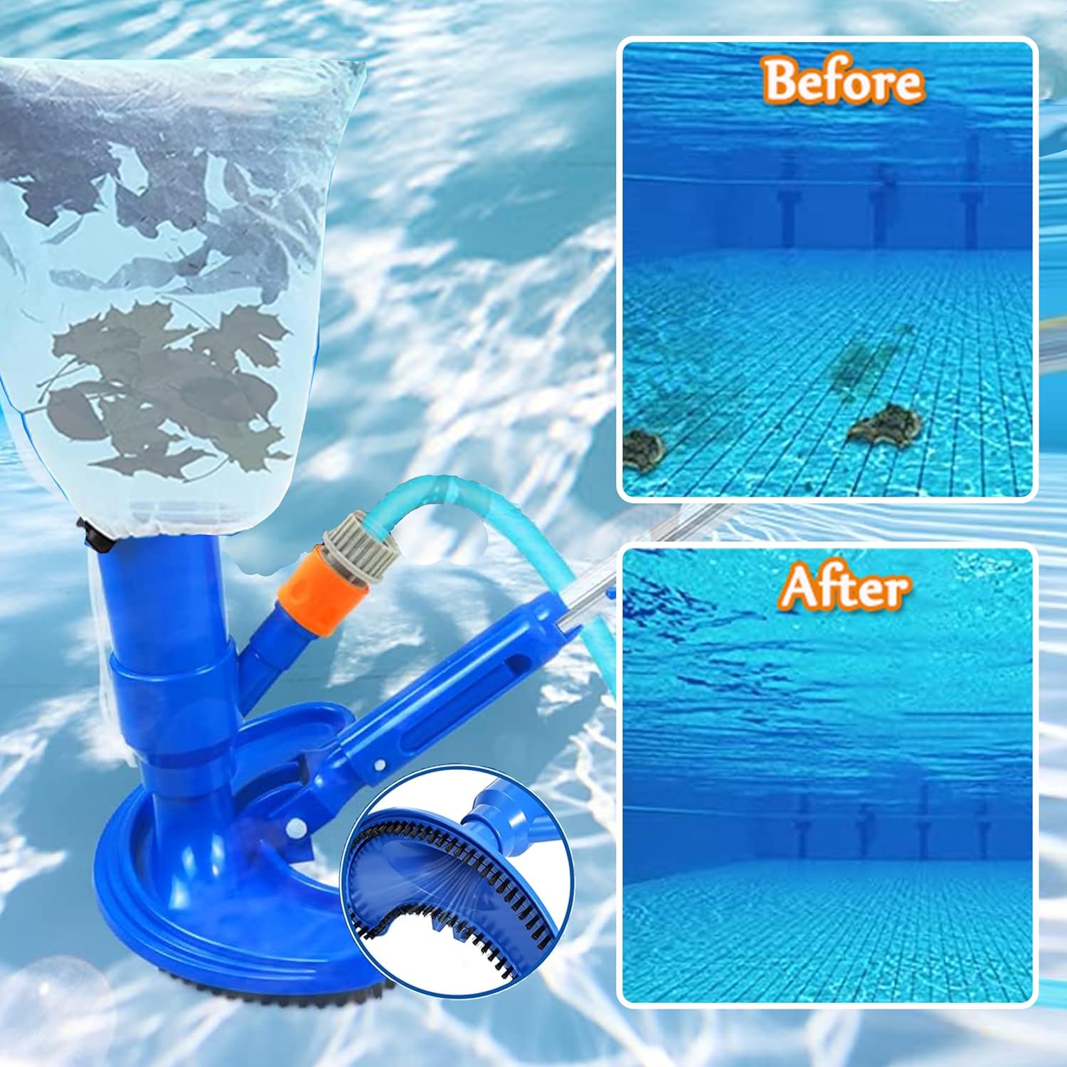 60 inch Pool Vacuum Cleaner Ha - Pool Vacuum Manual review and price